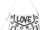 Love Moschino SS21, Donna, Borsa a Spalla, Collezione Primavera Estate 2021, Bianco, Unica