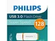 Pen Drive 128 gb USB 3.0 Philips FM12FD75B chiavetta flash drive (128gb) pendrive memoria...