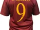 Maglia Roma Edin Dzeko 9 Replica Autorizzata 2018-2019 Bambino (Taglie-Anni 2 4 6 8 10 12)...