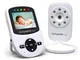 BabySense Video baby monitor con fotocamera, visione notturna a infrarossi, conversazione...