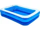 Jilong, Fun, 21500 - Jilong Piscina Gigante, blu, 200x150x50cm