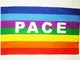 AZ FLAG Bandiera Arcobaleno Pace 90x60cm - Bandiera Pace - Rainbow Flag 60 x 90 cm