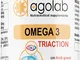 OMEGA 3 Tri-Action - Purissimo Certificato IFOS 5 Stelle - Olio di Pesce Alta Concentrazio...