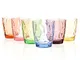 YINJOYI 390ml Bicchieri di plastica Drinking Kids Bicchieri di Vetro Adulti Colored Picnic...