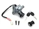 POLIPARTS Set Completo di Serratura Kit Quadro Chiave compatibile con HONDA SH 125 150 200...