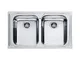 Lavello Franke Logica Line - LLX 620-L Stainless Steel Sinks satinato