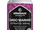 Cardo Mariano Fegato +10.000 mg (25:1) di 90 Capsule, 1 Capsule per giorno di Alto Dosaggi...