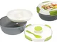 Di.Mo Casa Collection Sacco per il Pranzo Tondo con Coperchio Refrigerato 6-Pezzi Set