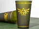 Paladone Hyrule Crest Glass - Bicchiere da 450 ml, motivo: leggenda di Zelda