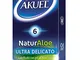 AKUEL, Naturaloe, Preservativi In Lattice Con Lubrificante All'Aloe Vera, 6 Pezzi