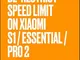 How To: Remove Speed Limit on Xiaomi Pro 2, 1S, Essential (English Edition)