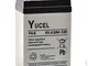 Yucel - Batteria AGM YUCEL Y4-6 6V 4Ah F4.8