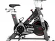 AsVIVA Cyclette S8 PRO Indoor Bike Cardio XIII | Speed Bike con Controllo App Bluetooth |...