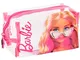 Barbie Borsa trasparente per cosmetici per ragazze da donna borsa da trucco trasparente bo...