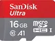 SanDisk Ultra Scheda di Memoria MicroSDHC da 16 GB, con A1 App Performance, Velocità fino...