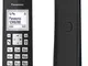 Panasonic KX-TGK210 Telefono Cordless Digitale Singolo, Schermo LCD 1.5" con Retroillumina...