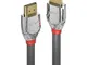 LINDY - Cavo HDMI 2.0 Cromo Line 7.5 Metri, Cavetto 4k@60Hz 10.2G 3D 1080p HDCP 1.4 2.2 Ce...