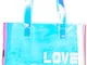 Love Moschino TPU, Borsa da Donna, Multicolore, Normale