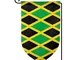 Bandiera della Giamaica decorativa per cortile, bandiera da giardino su entrambi i lati, 3...