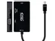 Convertitore da Mini DisplayPort a SVGA/DVI/HDMI, 3 in 1, DP 1.2/M-VGA/H-DVI/M-HDMI/H 4K,...
