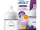 Philips Avent Biberon Natural anti-colica, 125ml, Trasparente SCF030/17