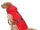 Cappotto invernale per cane, con cappello, disponibile su entrambi i lati, design e imperm...