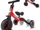 besrey Tricicli 5 in 1 Triciclo per Bambini da 1 a 4 Anni,Triciclo Senza Pedali,Bicicletta...