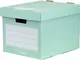 Bankers Box 4481301 Scatola Standard Style, FSC, Verde, Confezione da 4 Pezzi