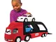 Little Tikes Camion bisarca con 2 auto - Incoraggia il gioco attivo e creativo - Età: da 1...