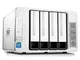 TerraMaster F4-220-2GB 4-bay NAS RAID Tower Celeron Dual-Core 2.41GHz 2GB 1GbE (Diskless)