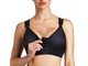 Chumian Reggiseno Sportivo Post-Chirurgico Donna Bralette Senza Ferretto Taglie Forti Regg...