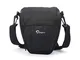 Lowepro Toploader Zoom 45 AW II Borsa per Camera Foto, Colore Nero