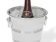 Viscio Trading 171429 Secchiello Ghiaccio Champagne Inox, 22 cm