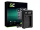 Green Cell® LC-E12 Caricabatterie per Canon LP-E12 Batteria e EOS 100D, EOS 1100D, EOS M,...