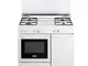 DeLonghi SGGW 854 N cucina Piano cottura Bianco Gas A - Forni e Piano cottura (Piano cottu...