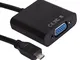 Sconosciuto O2+ Micro HDMI to VGA Converter Adapter PC Laptop Tablet & Mobile. No External...