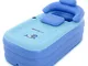 Intime Pliable Gonflable šŠpais Adultes Chauds Baignoire, Enfants Piscine Gonflable, Bleu