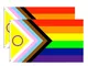 2PCS InterSex Inclusive Progress Pride Flag 3FTX5FT 2021 Riprogettazione per rappresentare...