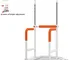 HYJBGGH Power Tower Power Tower Stazione Fitness con 8 Livelli di Regolazione Dell'altezza...