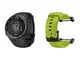 Suunto Core All Black & Crush, Cinturino Unisex, Lime, Taglia Unica