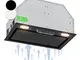 Klarstein Cappa Aspirante, Cappa Cucina con Filtro Cappa Cucina in Alluminio Lavabile inLa...