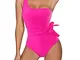 Costume Intero Donna Monokini Modellante Sgambato Costumi Interi Contenitivo Curvy Brasili...