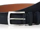 Tommy Hilfiger Tld Suede Belt 3.0 Cintura, Blu (Tommy Navy 413), 9 (Taglia Produttore: 105...