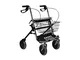 ROLLATOR PIEGHEVOLE IN ACCIAIO VERNICIATO ROMA NEW