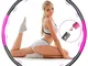 Hula Hoop Fitness per Adulti e Bambini, Weighted Hula Hoop 1,2kg /1,8kg in 6/7 /8 sezioni...