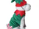 balacoo Costume da Cane di Natale Vestito da Elfo di Natale Vestito Piccolo Animale Domest...