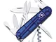 Victorinox - Coltellino Multiuso 91mm - Climber Translucent Sapphire Blue V-1.3703.T2