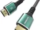 AKKKGOO Cavo 8K HDMI 1.5M, cavo HDMI 2.1 reale 8K, alta velocità 48Gbps 8K (7680x4320) @ 6...