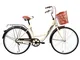 24 Pollice Bicicletta Bici Citybike CTB Donna Vintage American Cruiser Retro Via Veneto Al...