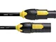 CORDIAL Cables Powercon IP65 True1 - Cavo di prolunga 5 m, Powercon True1, colore: Titanex